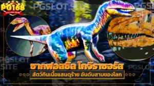 ซากฟอสซิล โกจิราซอรัส